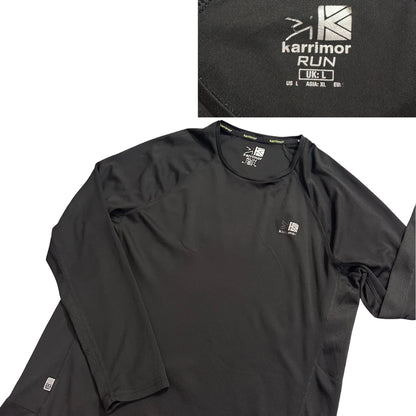 Karrimor® Black Running Performance T-Shirt(L)