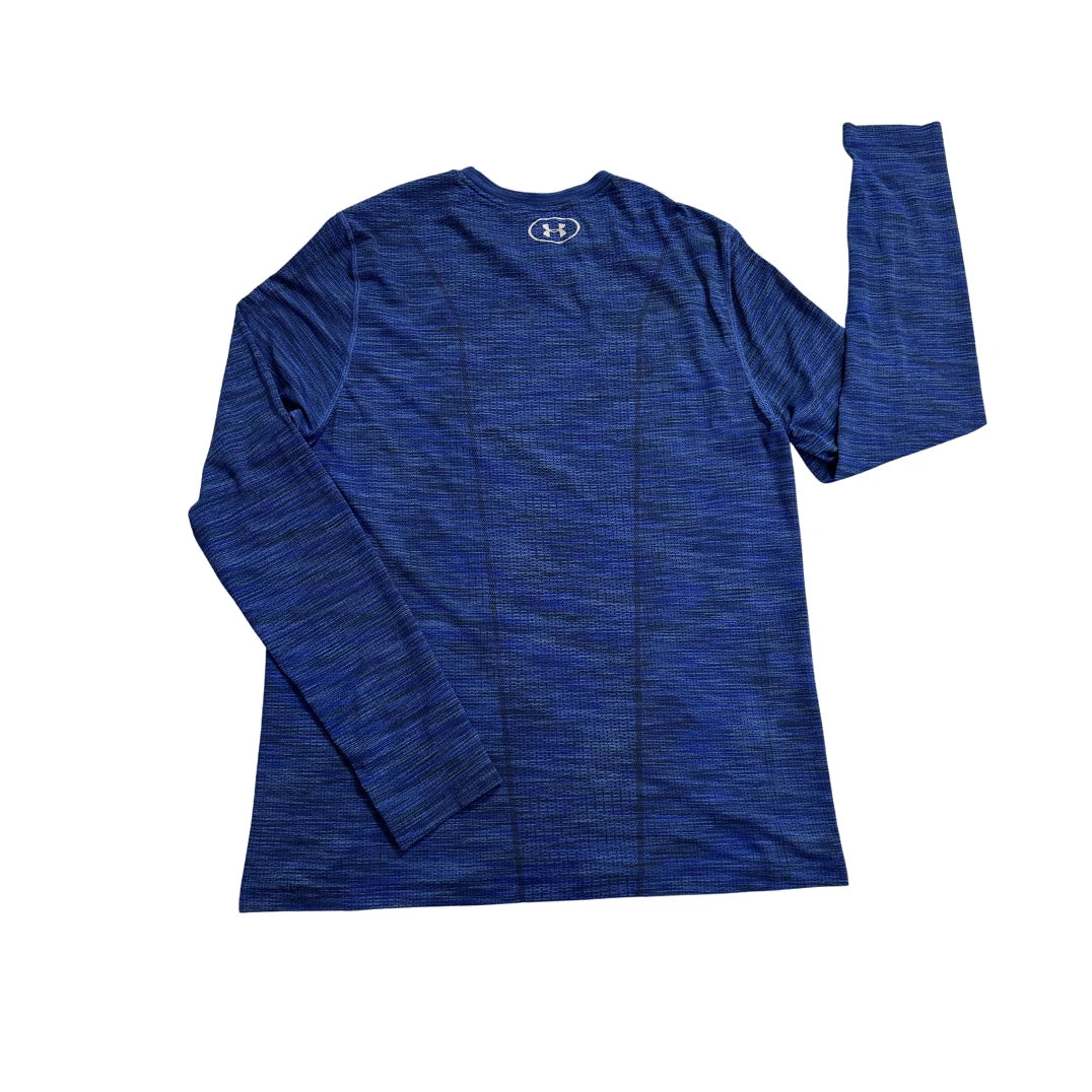 Under Armour® Blue Threadborne Performance T-Shirt(L)