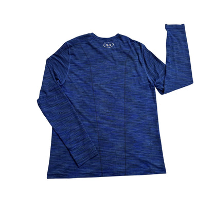 Under Armour® Blue Threadborne Performance T-Shirt(L)