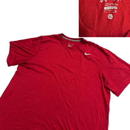 Nike® Red Dri-FIT Athletic Performance T-Shirt(XL)