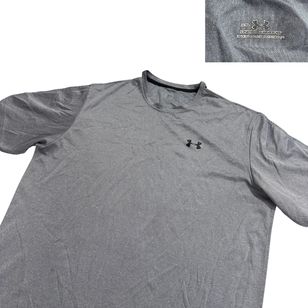 Under Armour® Grey Athletic Performance T-Shirt(2XL)