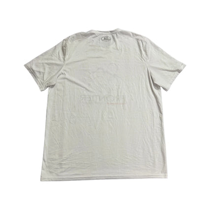 Under Armour® White HeatGear Graphic Performance T-Shirt(L)