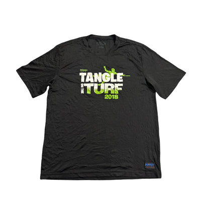 The Authentic T-Shirt Company® Black Graphic T-Shirt(L)