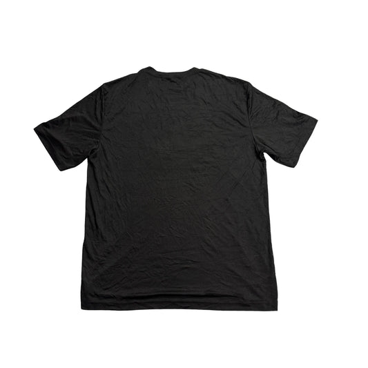 The Authentic T-Shirt Company® Black Graphic T-Shirt(L)