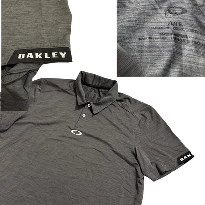 Oakley® Grey Performance Polo Shirt(XL)