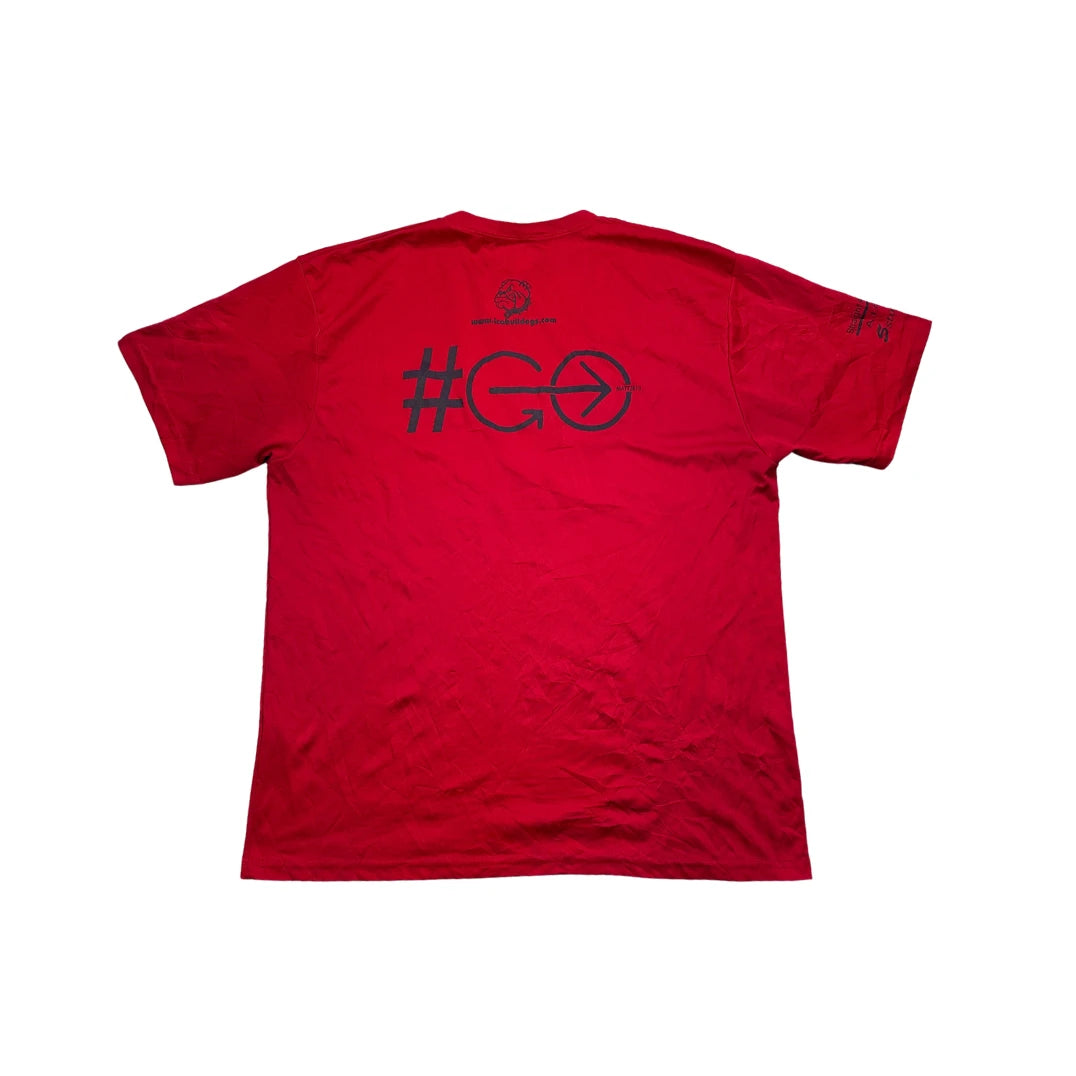 Augusta® Red Team Graphic Sports T-Shirt(XL)