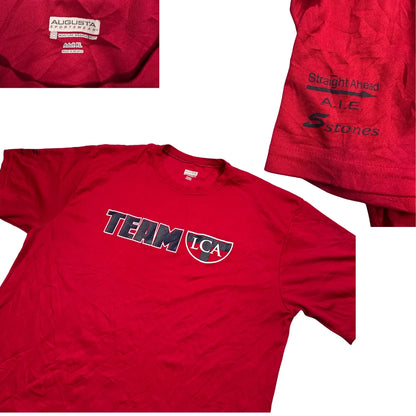 Augusta® Red Team Graphic Sports T-Shirt(XL)
