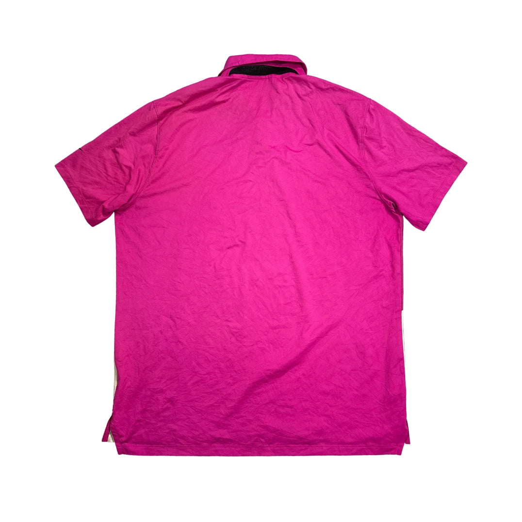 Nike® Pink Dri-FIT Performance Polo Shirt(L)