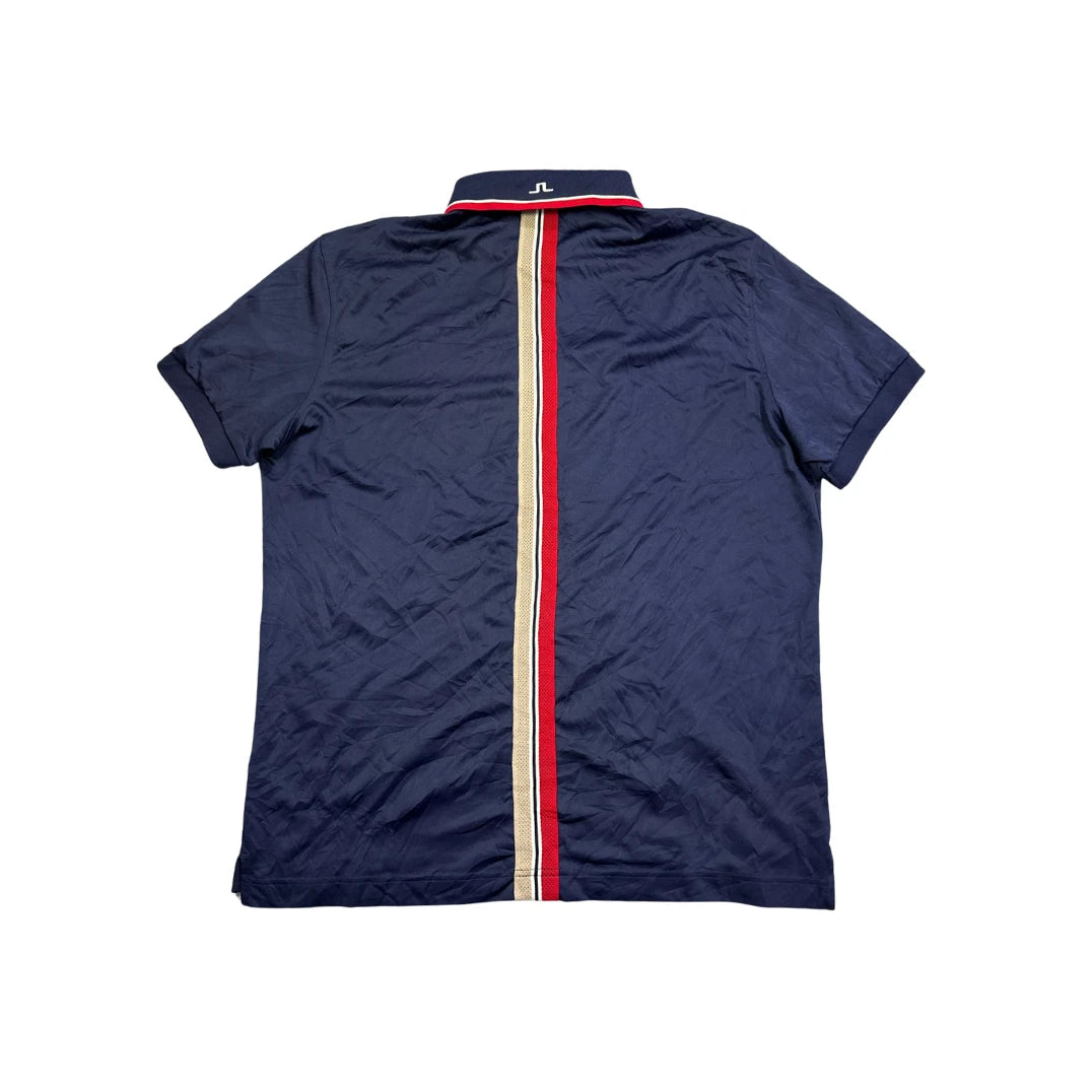 J.Lindeberg® Navy Regular Fit Polo Shirt(XL)