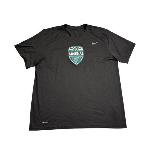 Nike® Black Dri-FIT Arizona Arsenal Soccer Club Performance T-Shirt(XL)