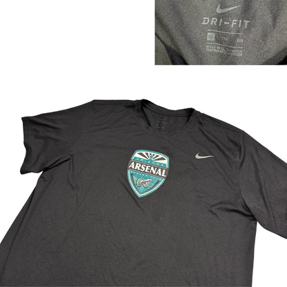 Nike® Black Dri-FIT Arizona Arsenal Soccer Club Performance T-Shirt(XL)