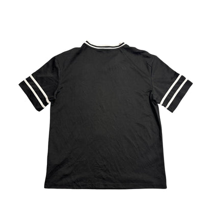 H&M® Black Varsity Graphic V-Neck T-Shirt(S)