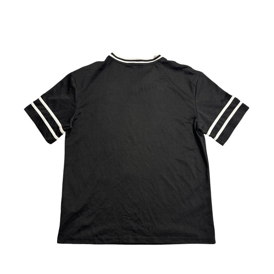 H&M® Black Varsity Graphic V-Neck T-Shirt(S)