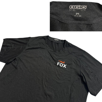 OGIO® Black FOX Performance T-Shirt(2XL)