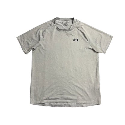 Under Armour® Light Grey Tech Performance T-Shirt(L)