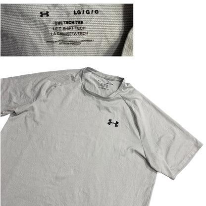 Under Armour® Light Grey Tech Performance T-Shirt(L)