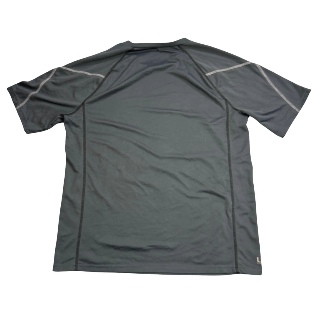 Speedo® Dark Grey Performance Sports T-Shirt(XL)
