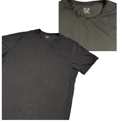 32 Degrees Cool® Black Performance T-Shirt(XL)