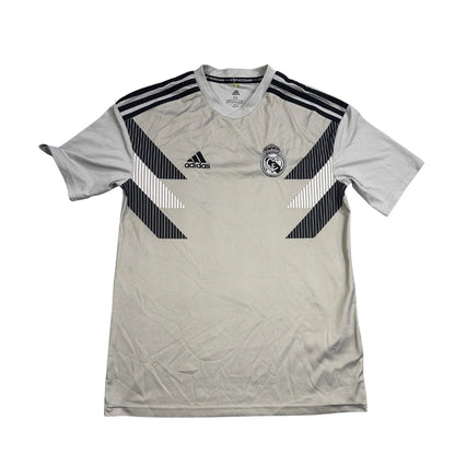 Adidas® Grey Real Madrid Sports Training Jersey(S)
