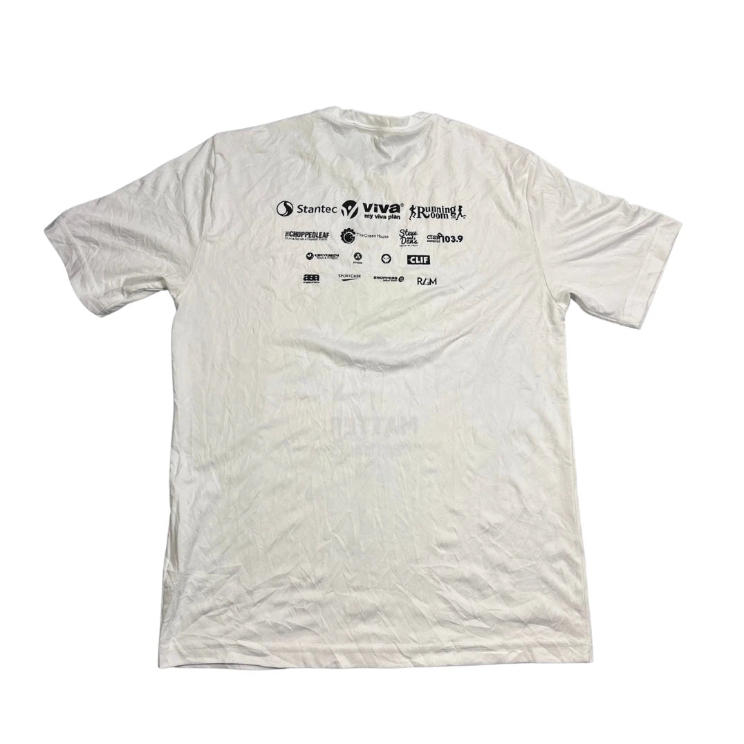 The Authentic T-Shirt Company® White Graphic T-Shirt(S)
