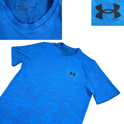 Under Armour® Blue Performance Training T-Shirt(M)