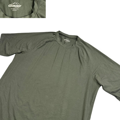 Glacier Performance® Olive Athletic T-Shirt(XL)