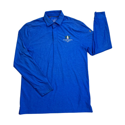 Under Armour® Royal Blue Performance Polo Shirt(M)