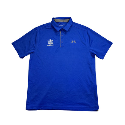 Under Armour® Royal Blue Performance Polo Shirt(L)