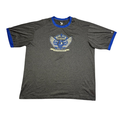 Badger® Grey Rock Cancer Performance T-Shirt(XL)