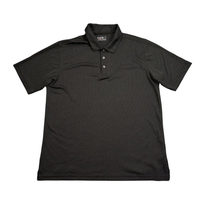 Bolle® Black Textured Polo Shirt(L)