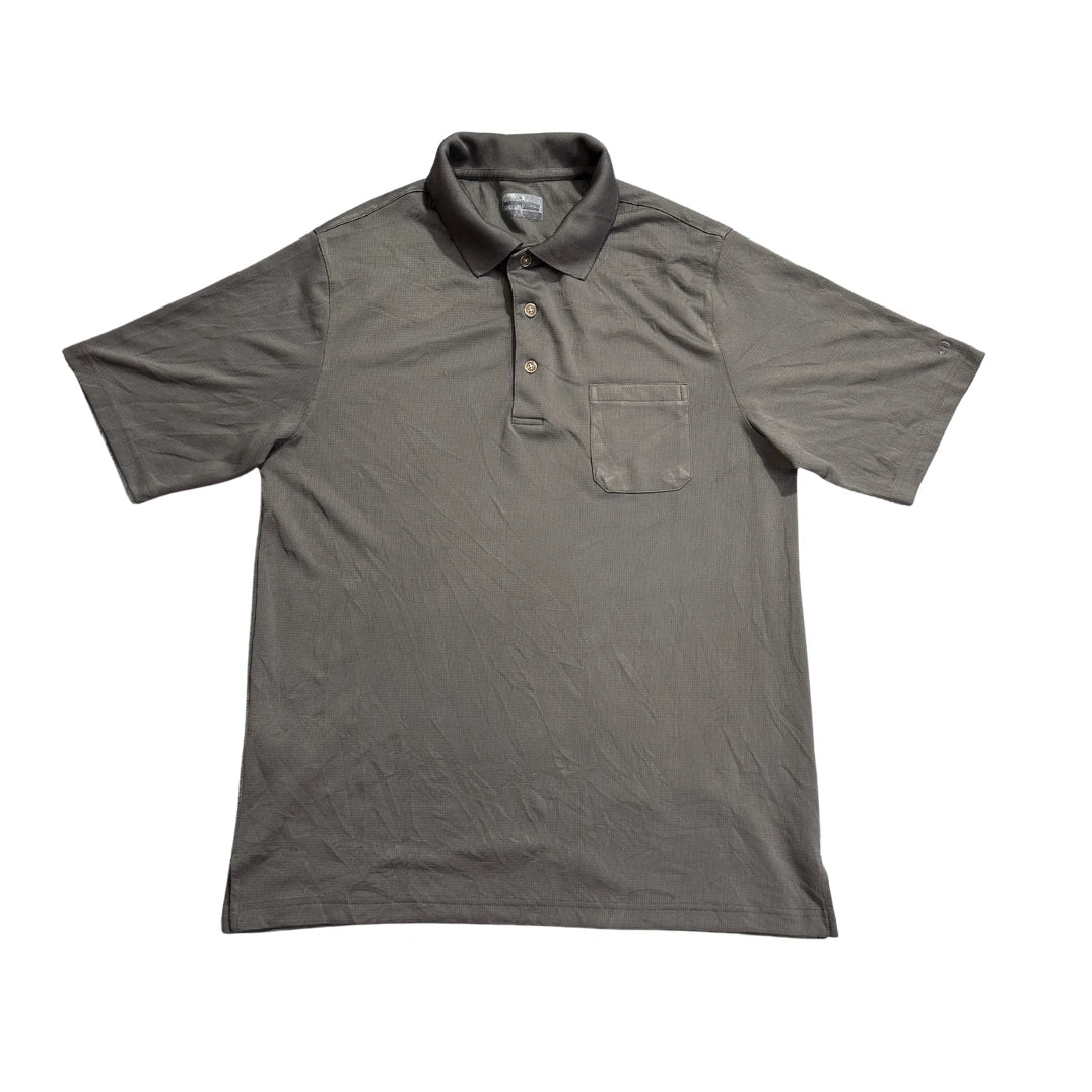 Grey Pocket Polo Shirt(L)