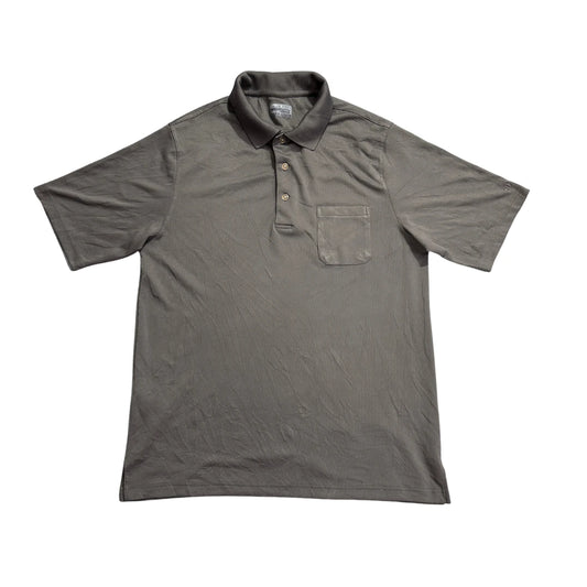 Grey Pocket Polo Shirt(L)