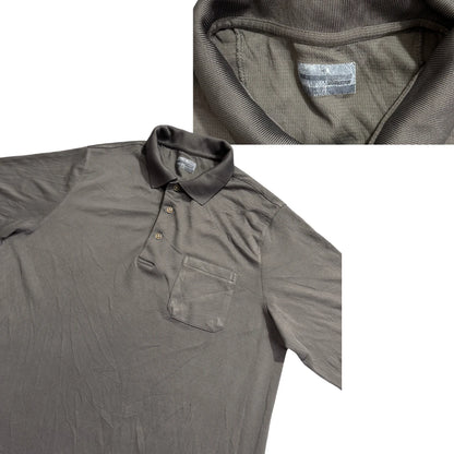 Grey Pocket Polo Shirt(L)