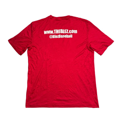 Sport-Tek® Red Baseball Graphic T-Shirt(L)