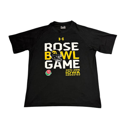 Under Armour® Black Rose Bowl Graphic Performance T-Shirt(XL)