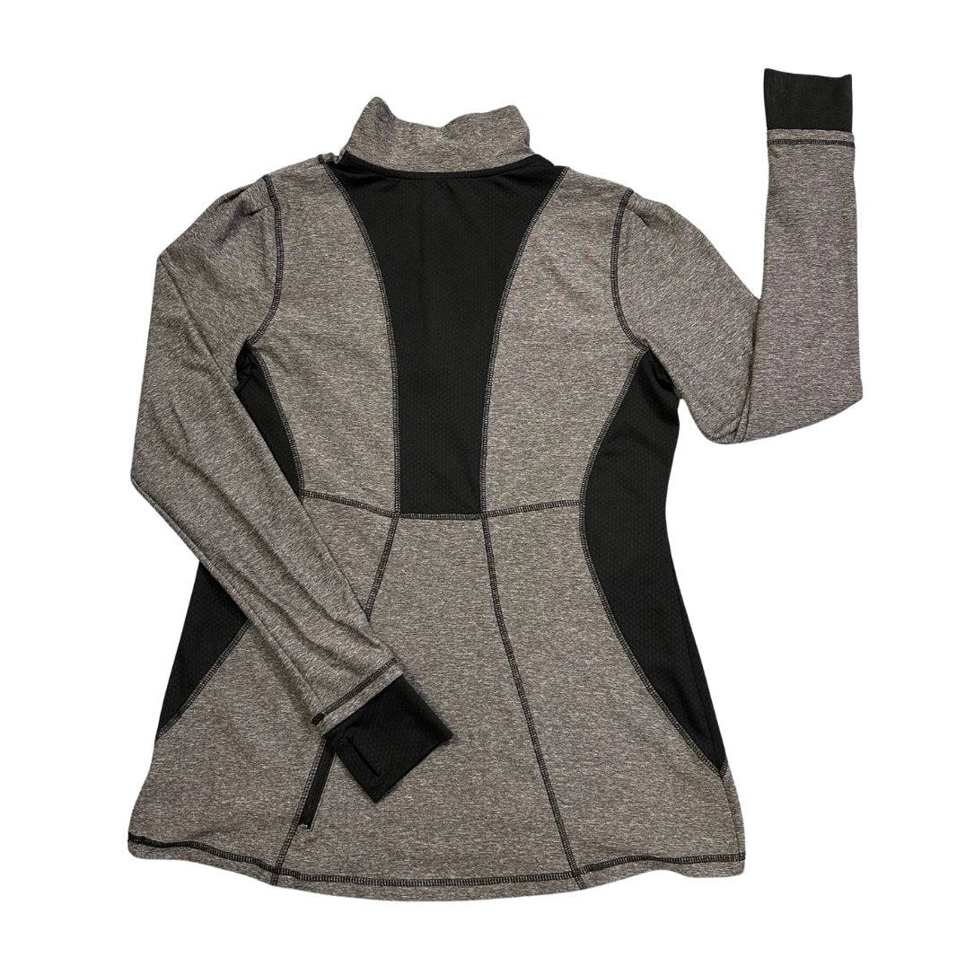 CHAMPION® Grey Quarter Zip Performance Top