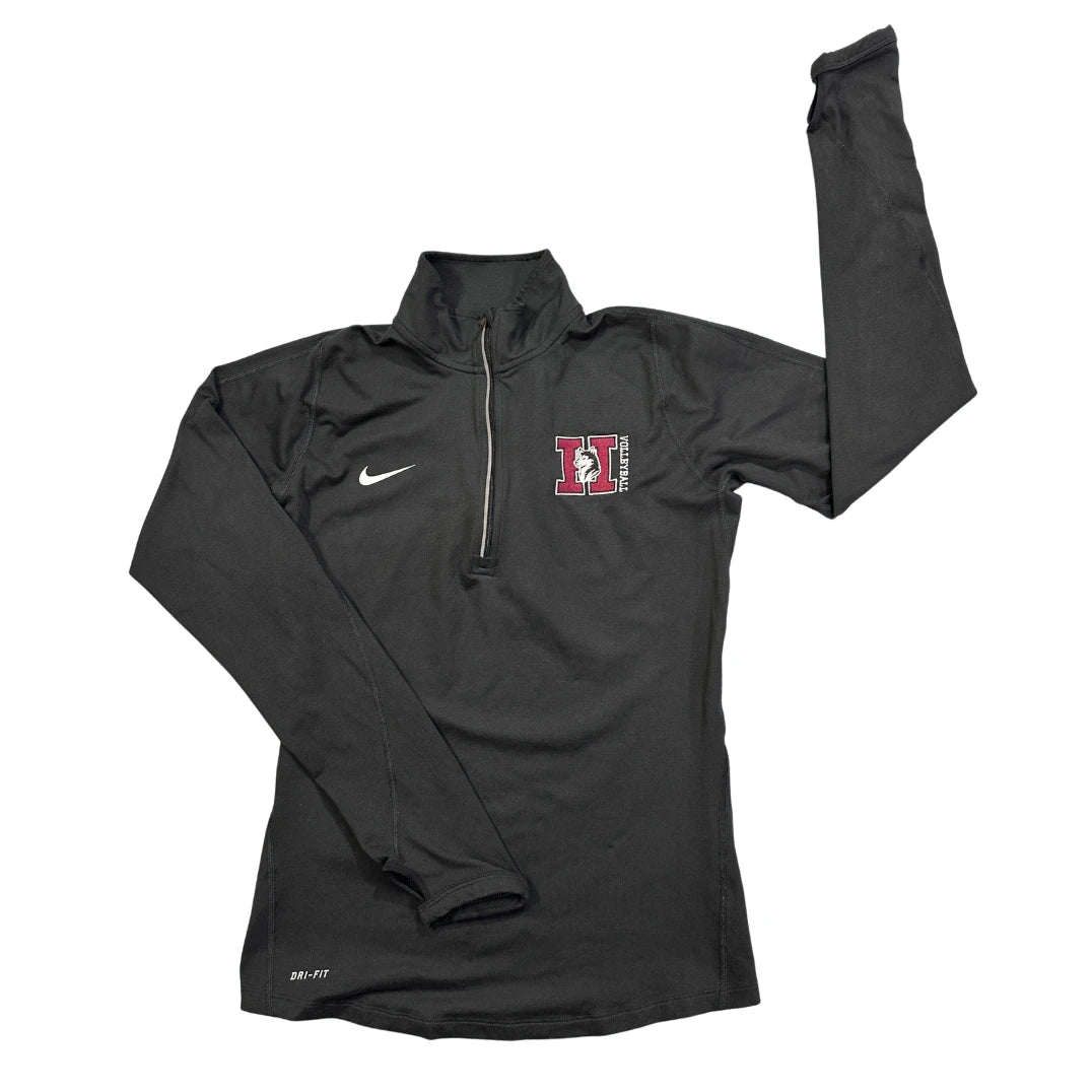 Nike® Black Dri-FIT Quarter Zip Performance Top(S)