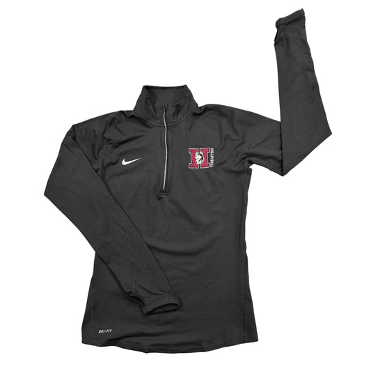 Nike® Black Dri-FIT Quarter Zip Performance Top(S)