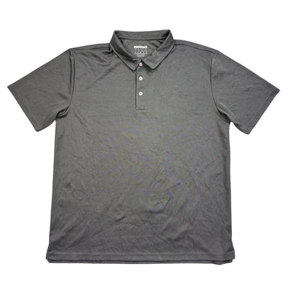 Performance® Charcoal Grey Athletic Polo T-Shirt(L)