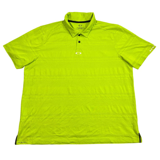 Oakley® Neon Yellow Performance Polo T-Shirt(2XL)