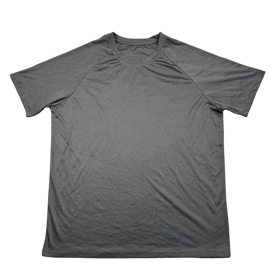Grey Raglan Performance T-Shirt(L)