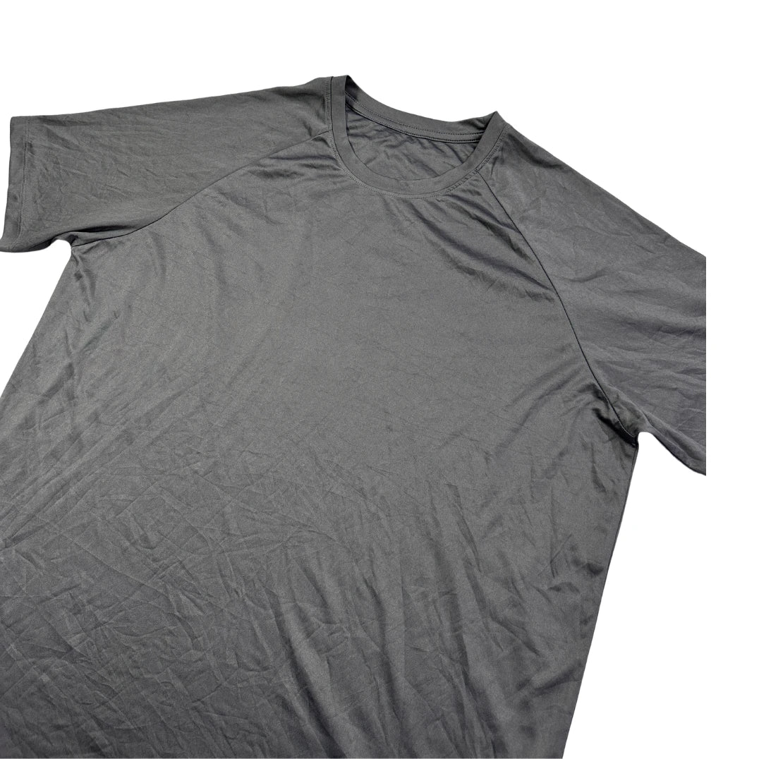 Grey Raglan Performance T-Shirt(L)