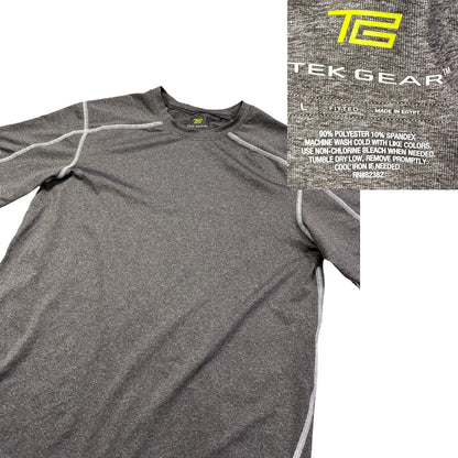 Tek Gear® Charcoal Grey Performance Training T-Shirt(L)