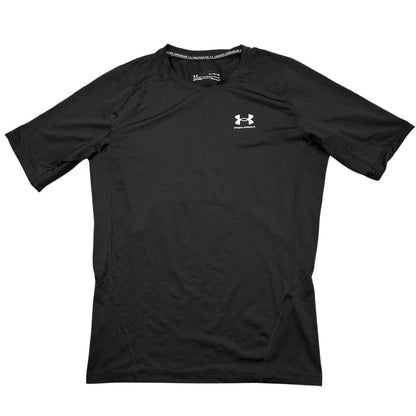 Under Armour® Black HeatGear Compression T-Shirt(XL)