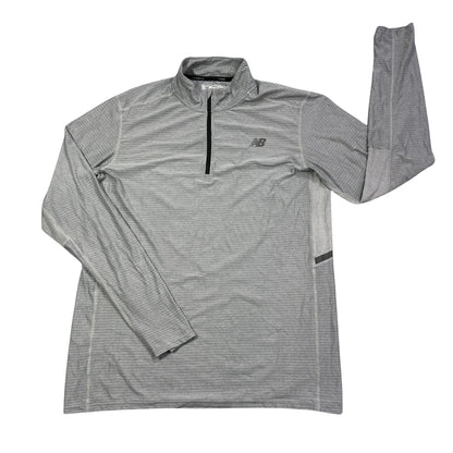 New Balance® Grey Half-Zip Performance Pullover(L)