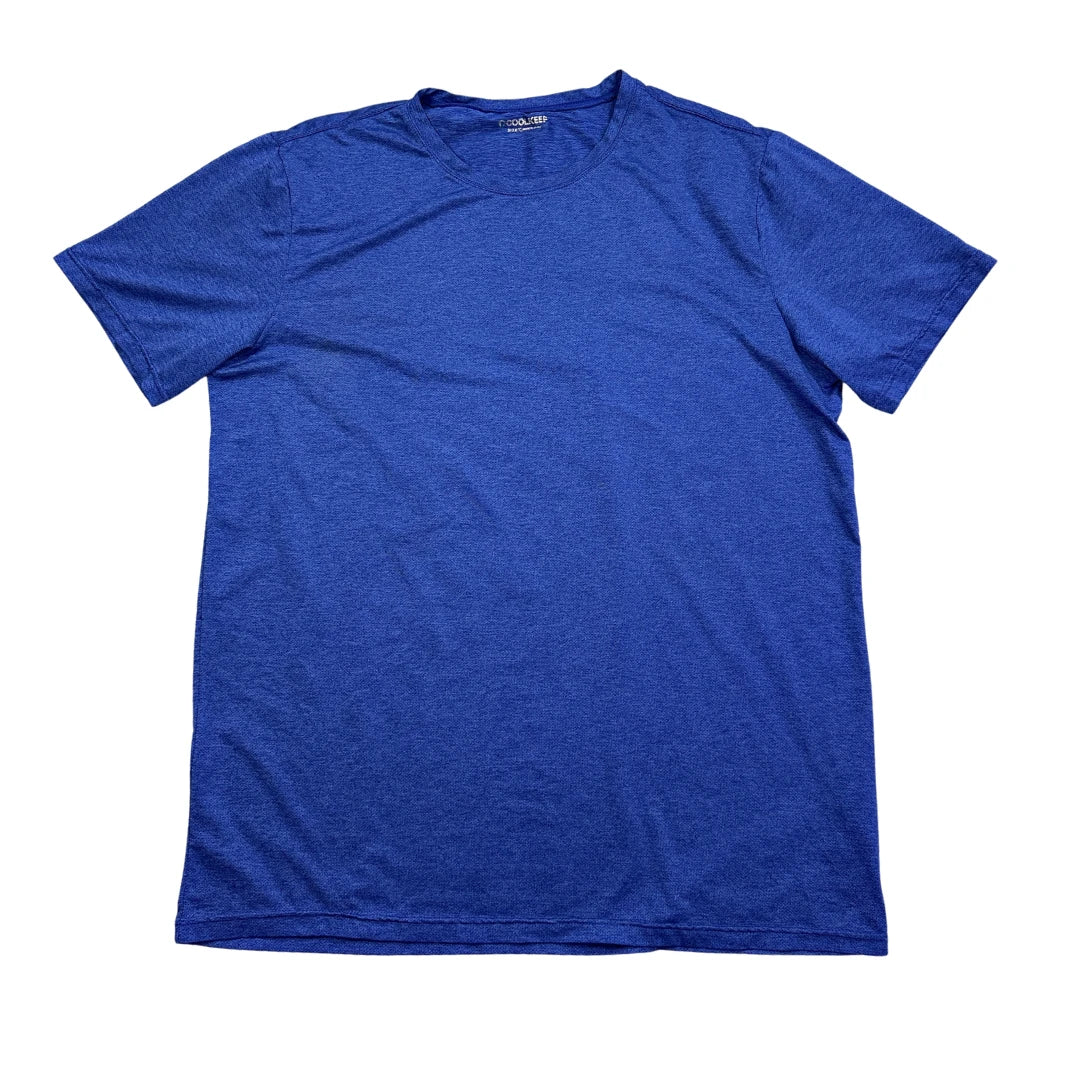 Coolkeep® Blue Athletic Performance T-Shirt(L)