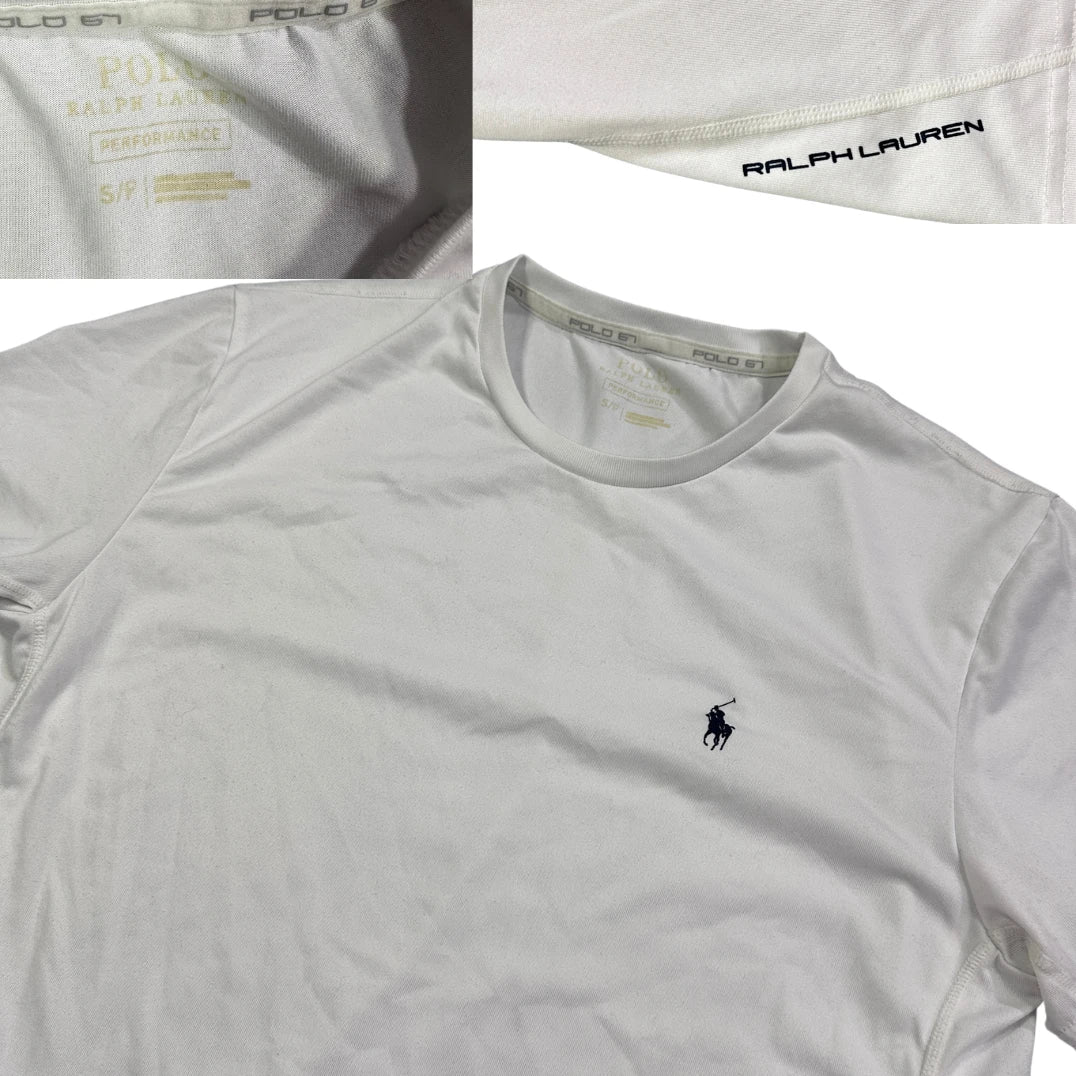 Polo Ralph Lauren® White Performance T-Shirt(S)