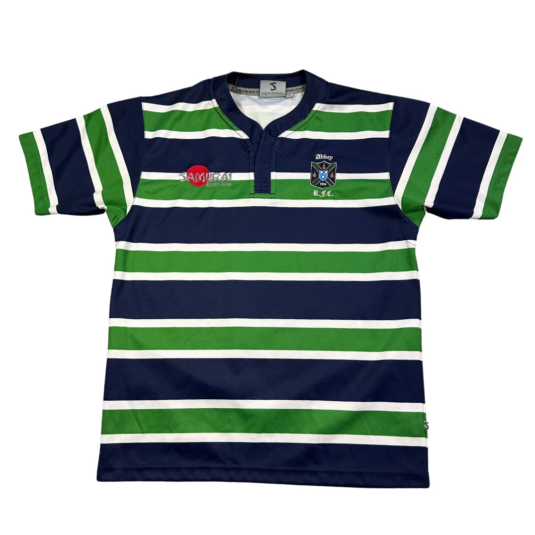 Samurai® Green Striped Rugby Jersey(S)