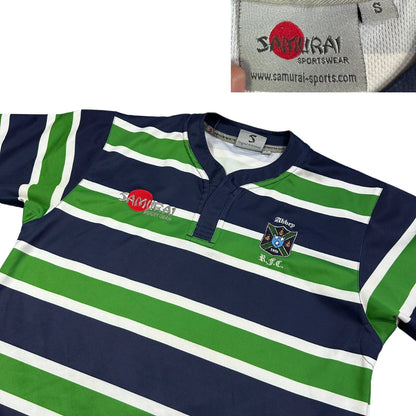 Samurai® Green Striped Rugby Jersey(S)