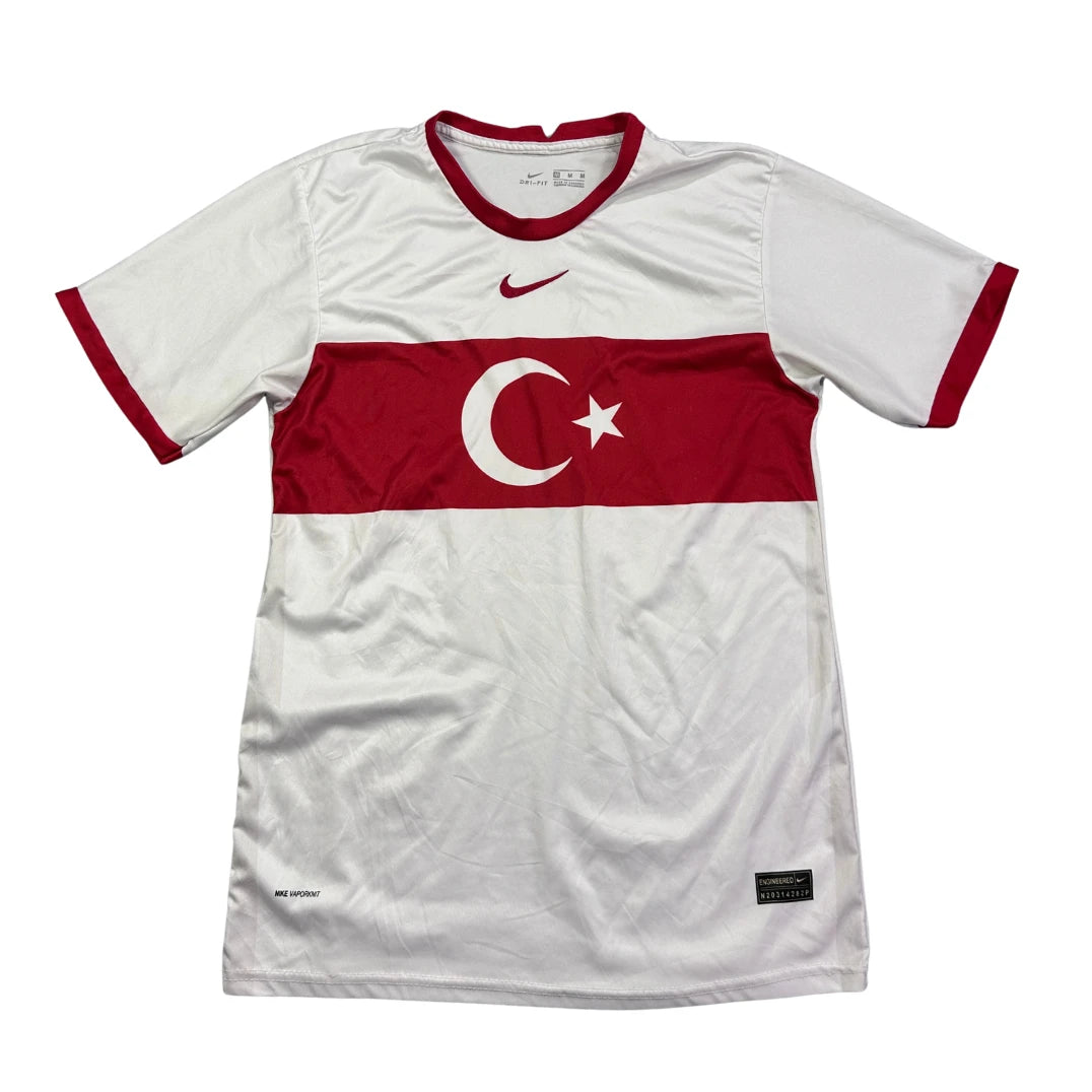 Nike® White Dri-FIT Football Jersey(M)